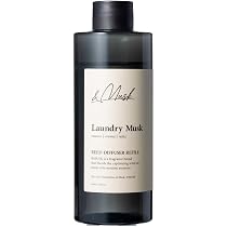 Amazon.co.jp: &MUSK リードディフューザー 詰め替え用 リフィル 180ml